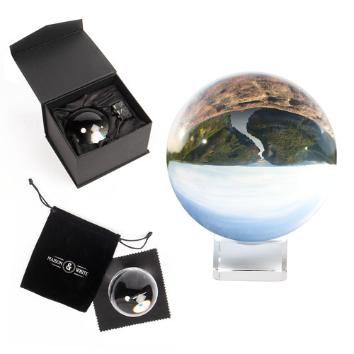 Clear crystal ball - crystal, 80mm