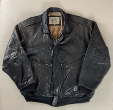 Vintage Creeks Leather Bomber