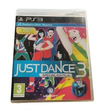Just Dance 3 (PlayStation 3, 2011, Move Required) Complete With Manual