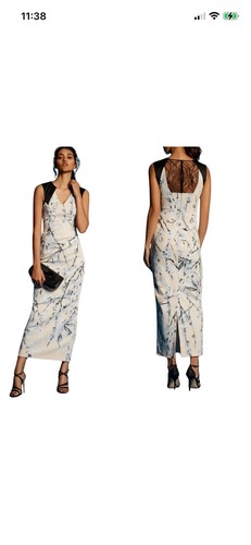 Karen millen cream - cream, satin
