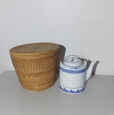 Vintage Rice Pattern Porcelain