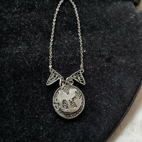 Antique 1920 egyptian pendant - antique,