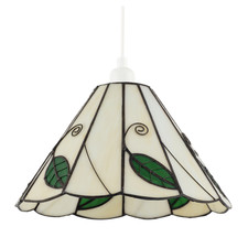 Chic Floral Tiffany Glass