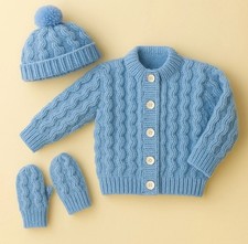 Baby Knitting Pattern Jacket