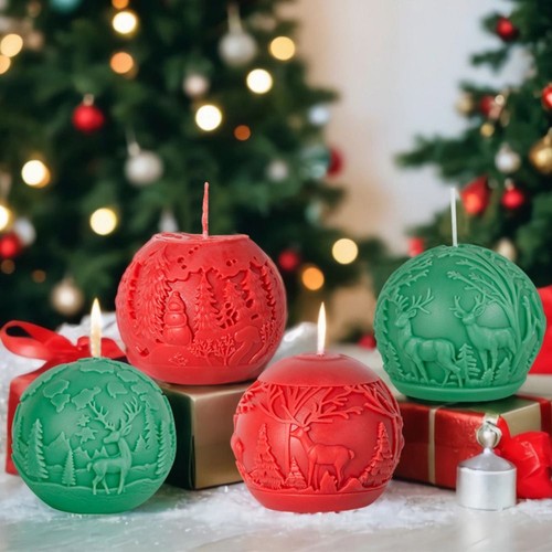 Christmas ball mold - christmas,