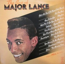 MAJOR LANCE The Best Of Major Lance Vinyl Record Album LP 1976 1st R&B Soul Pop