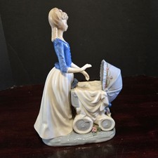 Vintage Porcelain Baby Outing