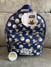 Brand New Baby Yoda - Grogu - The Child The Mandalorian Star Wars Small Backpack