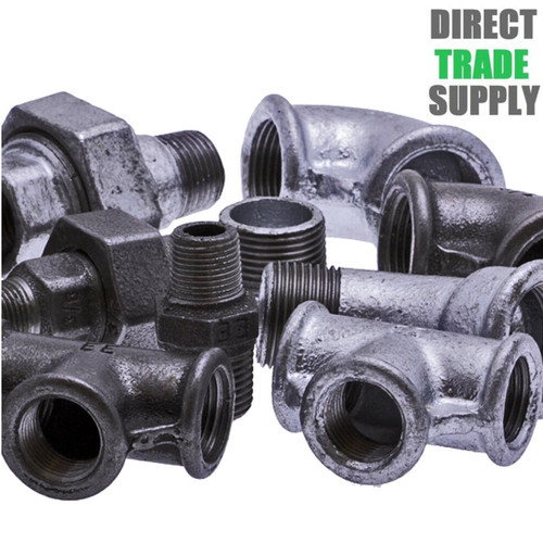 Galvanised malleable iron - galvanised,