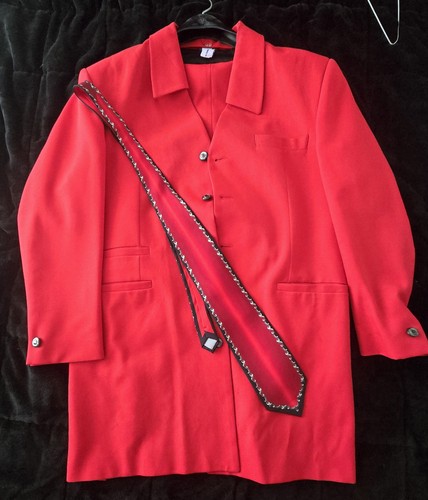 Vintage zoot suit style - zoot, red