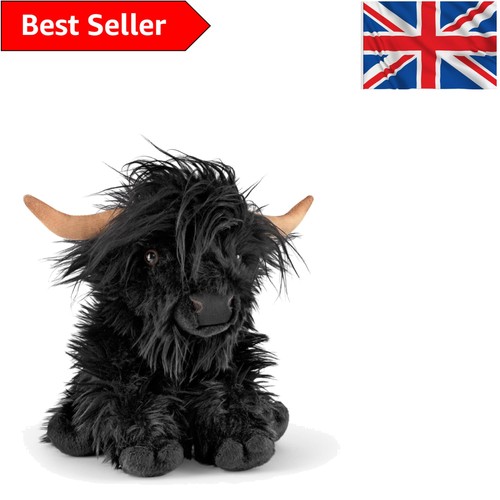 Mooing highland cow plush toy - mooing,