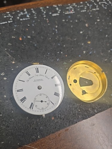 Antique pocket watch mechanism - pocket,