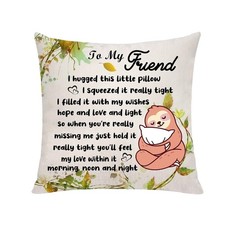 Cream To My FRIEND Hug Sloth