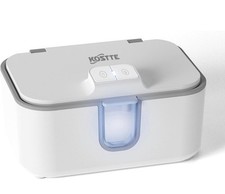 KOSTTE Baby Wipes Warmer, Larger Capacity Wipe Dispenser, Even Heating Nite Lite