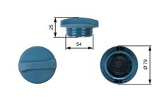 GATES RC205 Coolant Tank Cap