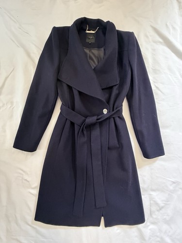 Ted baker sandra navy wool - baker,