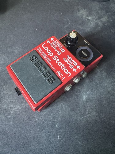Boss loop station - rc-1, guitar