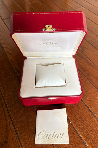 Authentic cartier empty watch - authentic,