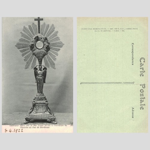 Vintage postcard paris - vintage,