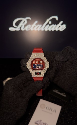 Iced out gshock dw6900 - iced,