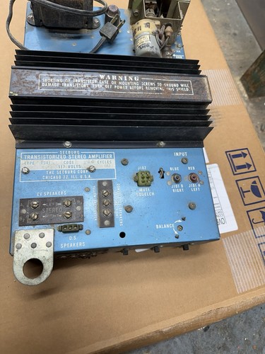 Seeburg tsa1 jukebox amplifier - jukebox,