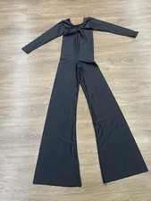 Black Dance Catsuit Lycra Size