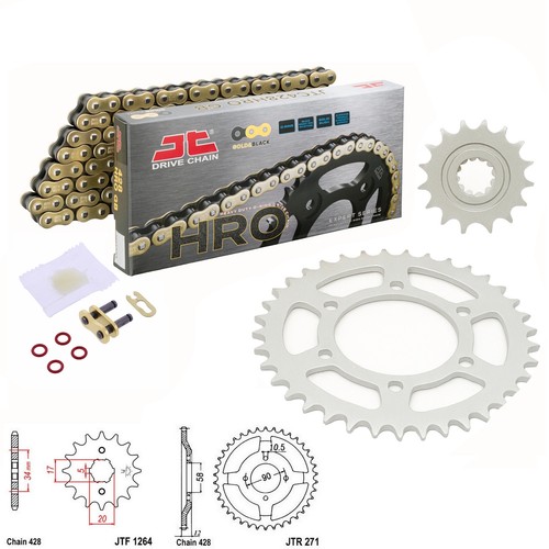 Clr125 cityfly chain and - chain,