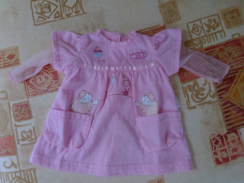 Baby annabell pink - pink, dress
