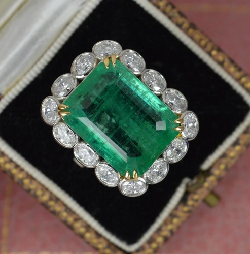 Huge 7ct emerald and - huge, vs