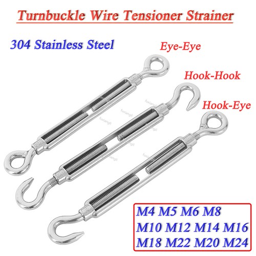 Turnbuckle wire tensioner - wire,