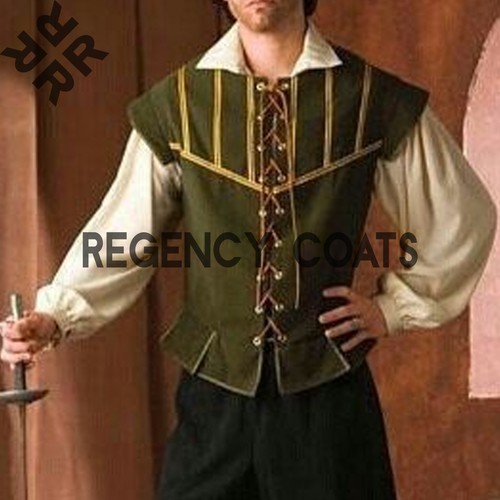 Men renaissance vest - men's,