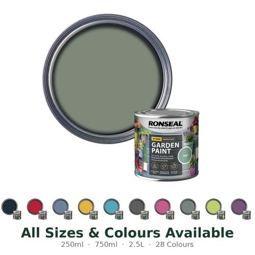 Ronseal garden paint - paint, for