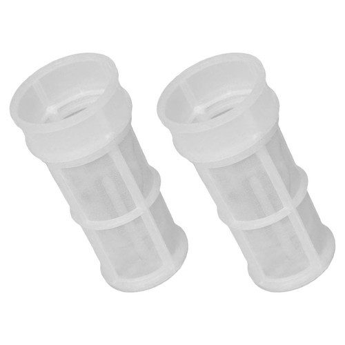 2pcs white plastic - white, tank