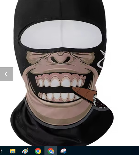 Motorcycle balaclava ghost - motorcycle,