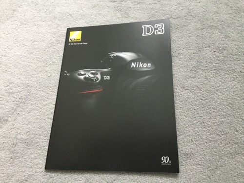 Nikon brochure - nikon, d3