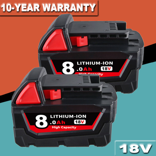 0ah battery for milwaukee - 8.0ah,