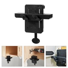 Cabinet Door Installation Aid Clamp Adjustable Length Cabinet Hinges Mounting
