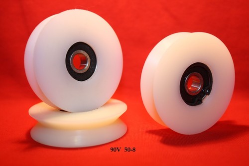 50mm precision nylon pulley - nylon,