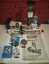 Emco Unimat 3, Lathe, Made In Austria  With Extras Nice Working Condition