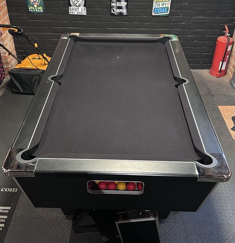 Slate bed 6ft pool table - slate,