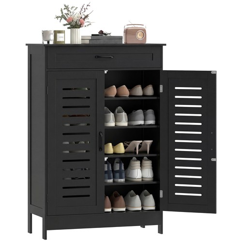 Homcom modern shoe - modern, storage