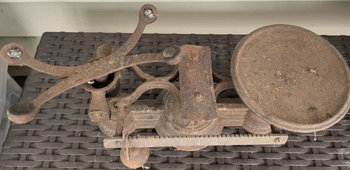 Antique 1880s cast - cast, iron