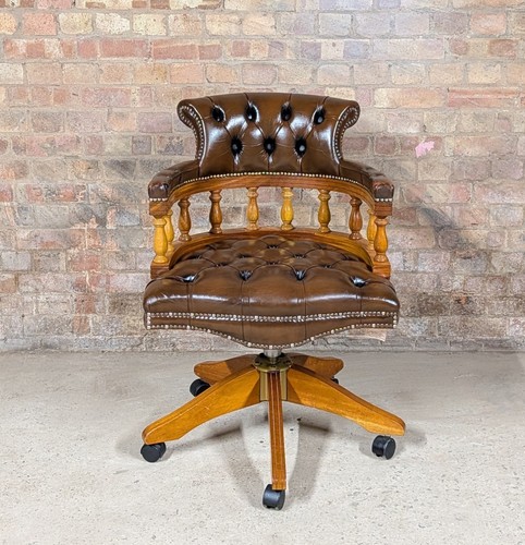 Vintage brown leather - brown,