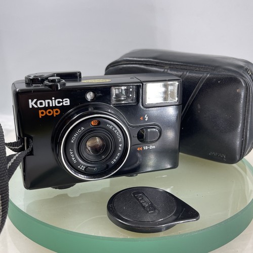 Konica pop compact 35mm film - konica,
