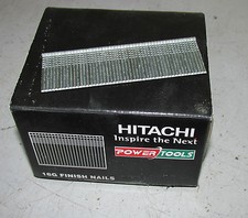 2 x Boxes of HITACHI 25mm Brad nails pin nail gun 16ga 2nd fix bostitch paslode 