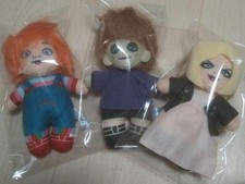 CHUCKY Mascot Family Version Plush doll Mascot Chucky & Glen & Tiffany Set of 3