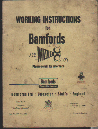 Original bamfords 422 - original,