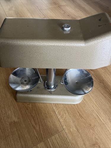 Antique coin weighing scales - coin,
