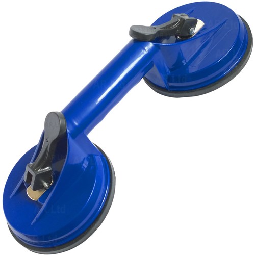 Suction pad clamps double - clamps.,