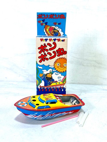 Vintage japanese pop - vintage, boat